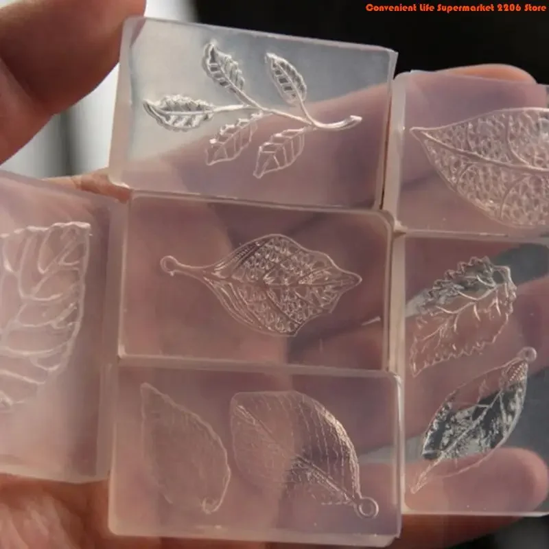 G92D Clear Silicone Shaped Silicone Mould 6Pcs Great For Detailed Jewelry And Craft Designs