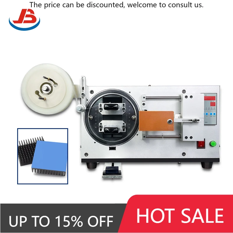

Jianbo Auto Taping Machine Transformer Wrapping Equipment Protective Film Applicator Electronic Component Insulation Machine