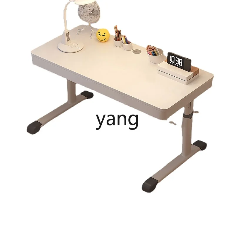 Yjq Adjustable Learning Children's Desk Elementary School Student Desk Writing Home School Desk and Chair Suit