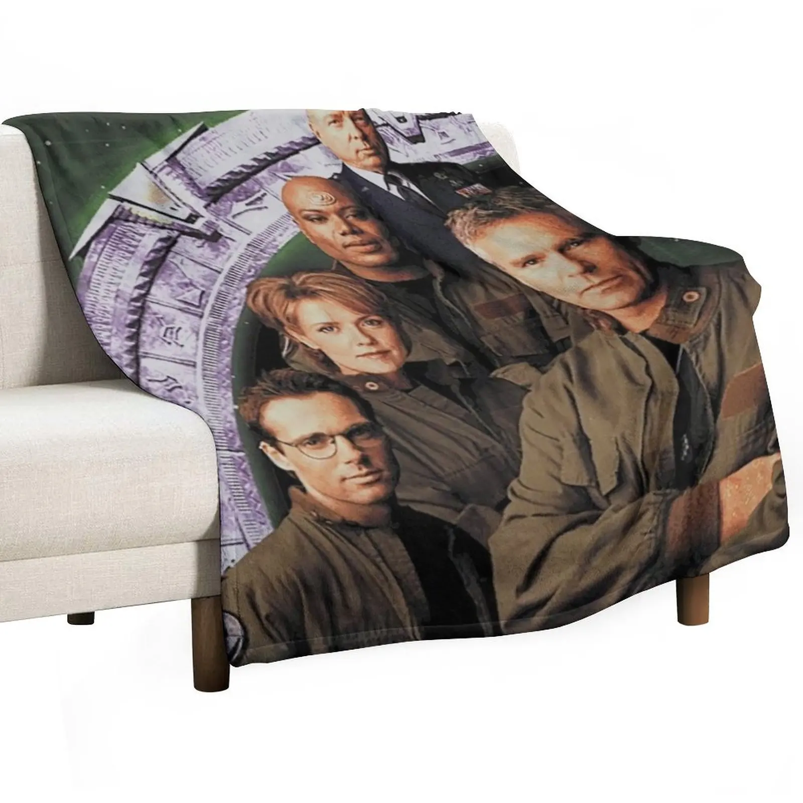 

Stargate SG1 Throw Blanket Blankets For Bed Flannels Personalized Gift Blankets