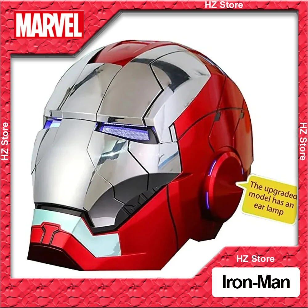 

Marvel 1:1 MK5 Iron Man Helmet Wearable Mark 5 Mask With Touch Voice Remote Control Helmet Cosplay Costume for Birthday Gift