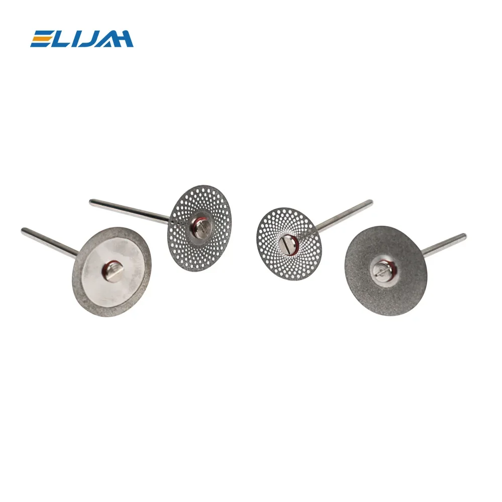 

ELIJAH 35Pcs FG Round Dental Carbide Burs for Grinding or Polishing Ceramic/Porcelain Applied Diamond Burs Brush Dentist Tools