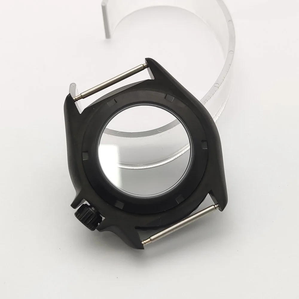 High Quality 42mm NH35 316L black stainless steel case, assembled with NH35 automatic movement 50m Waterproof