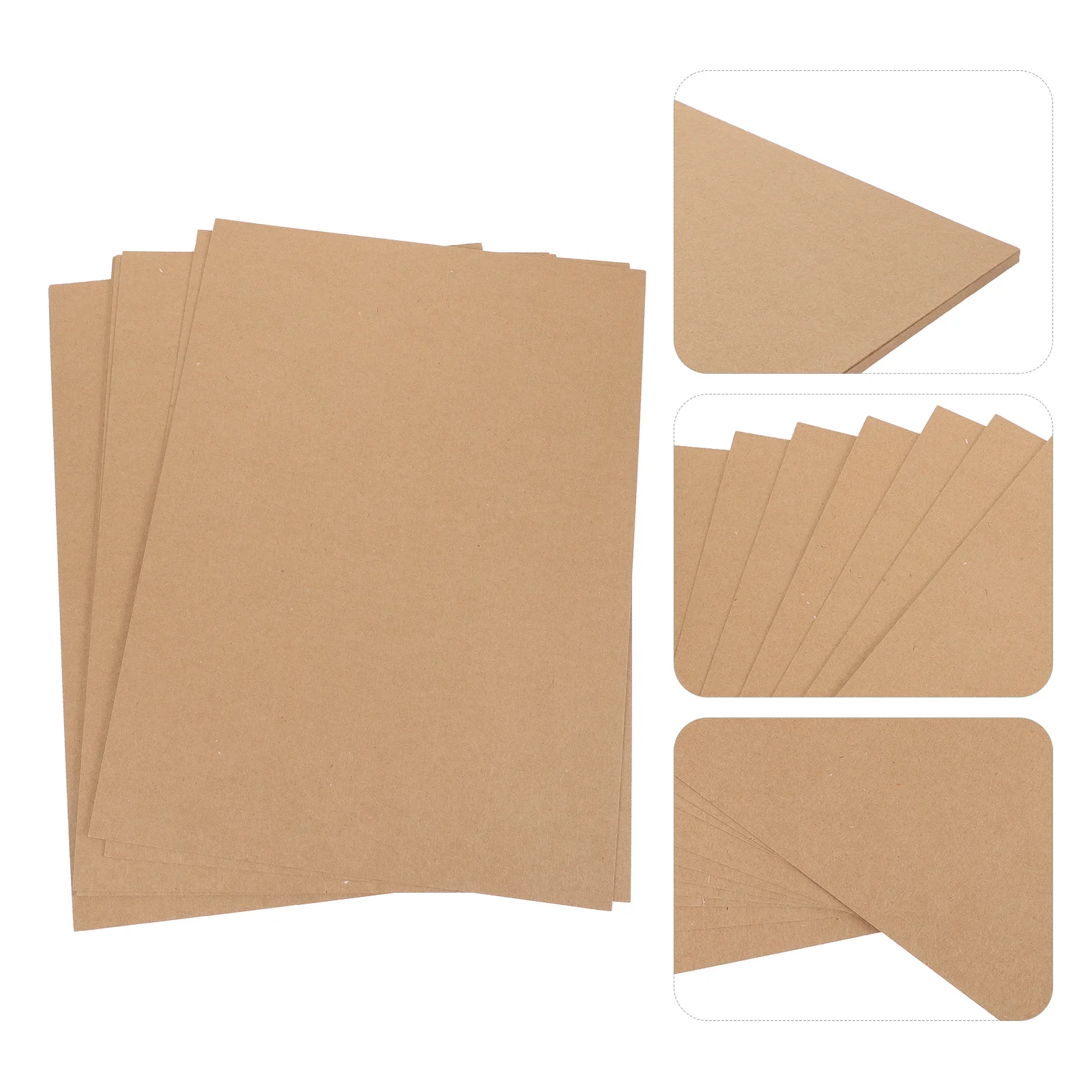 Folhas de papel de cartão grosso superfície lisa aquarela acrílico desenho esboço arte cartão cartão de papel placa de chip folhas de papelão