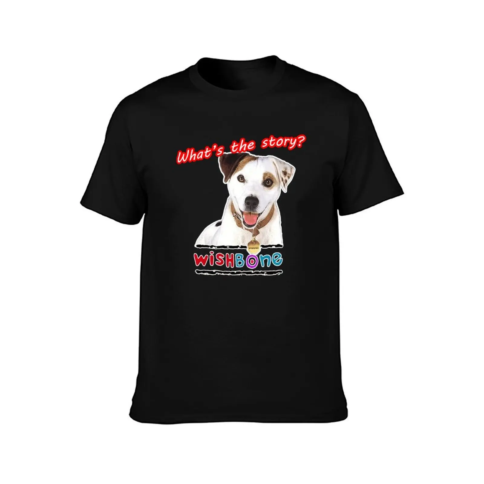 Whats the story Wishbone Tribute T-Shirt Durable Work Wear T-Shirt