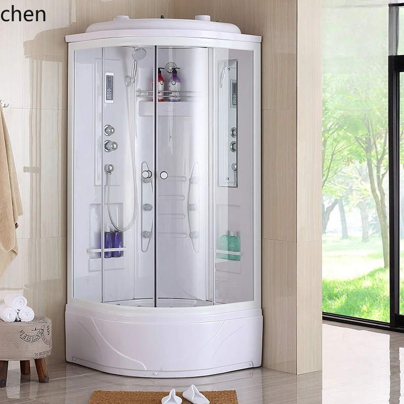 

HTT shower room integral bathroom fan integrated intelligent Internet celebrity bath room home dry and wet separation