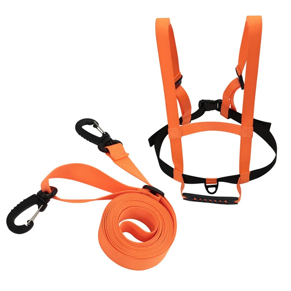 Kids Ski Training Belt Anti-Fall Chest Strap Skiing Safety Traction Harness Rope
