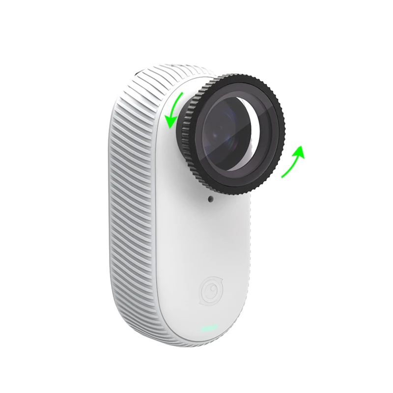 For Insta360 GO3/GO3S Lens Guard Tempered Glass Bubble Free HD Anti-Scratch Protective Mirror Replaceable GO 3 GO 3S Accessories