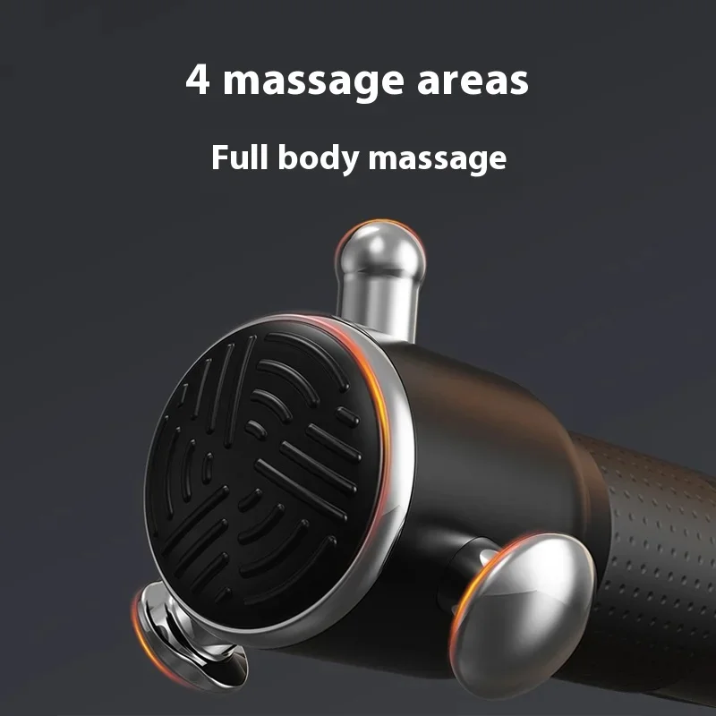 Full Body Massage Multi-function Fascia Release Instrument with 3 Gear Three-dimensional High-frequency Vibration 4 Massage Area - view 2