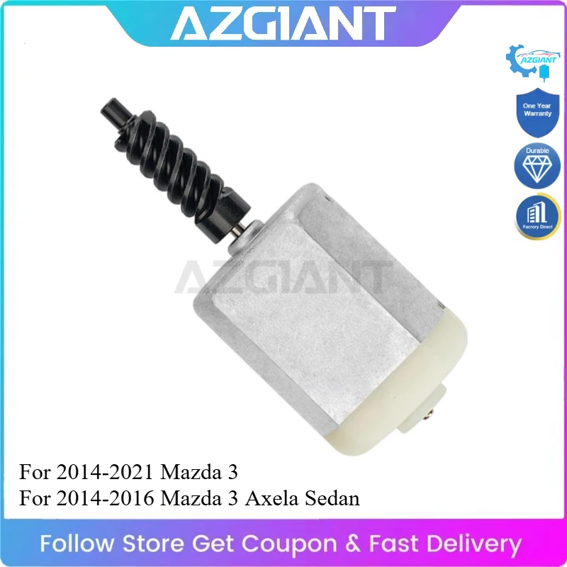 

AZGIANT for 2014-2021 Mazda 3 Car Trunk Lock Actuator Tailgate Mini Motor DC 12V Exact OEM Parts #BJS7-56-820