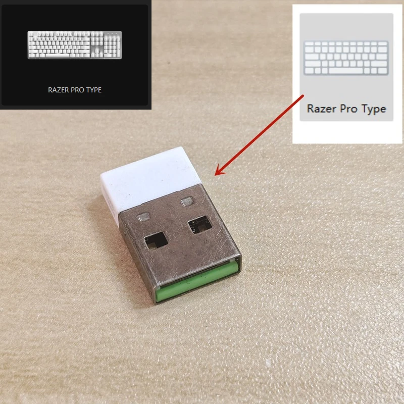 

USB Dongle Receiver adapter For Razer Pro Type Ultra RZ03-0411 | Razer Pro Type RZ03-0307