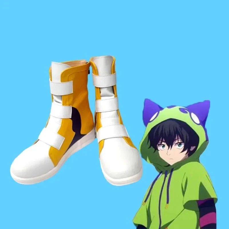 

SK8 the Infinity Chinen Miya Cosplay Costume Shoes Handmade Leather Boots