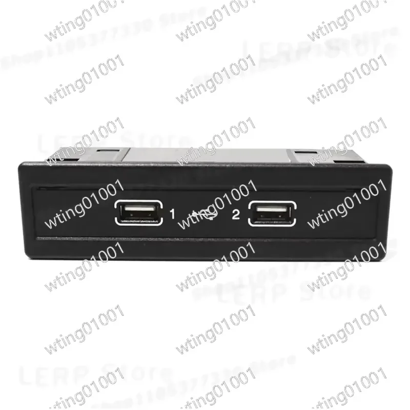 for X-T A2058200326 for C W205 Dual USB Multimedia Interface Adapter Box Audio Video Connection Module Car Play Support