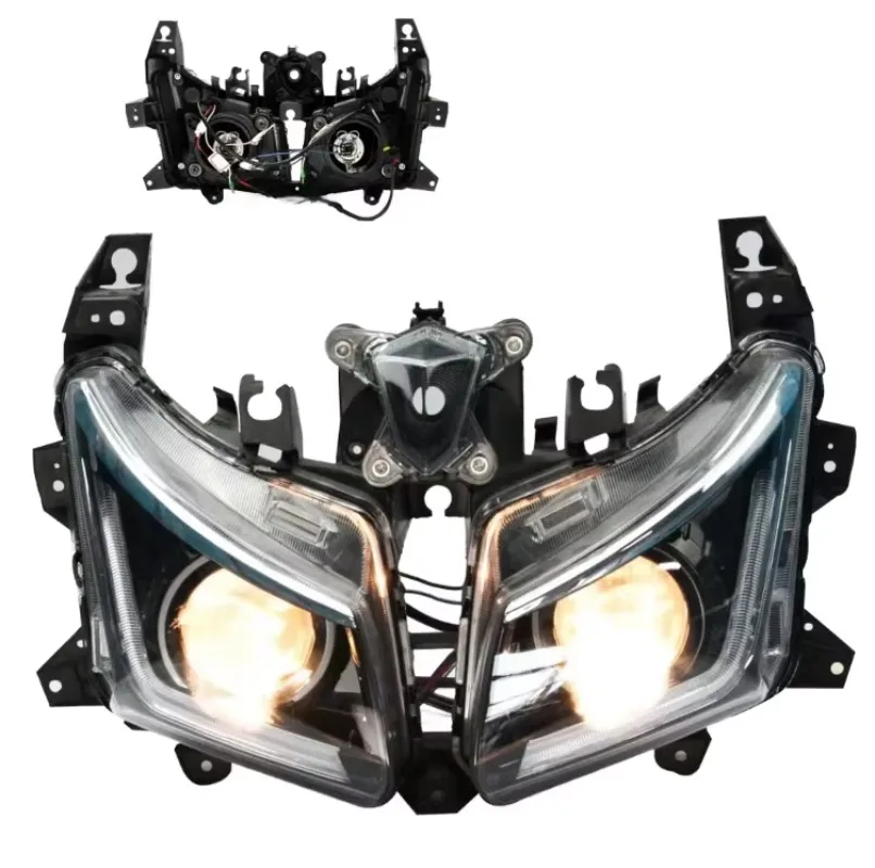for Yamaha Tmax 530 Headlight Retrofit Light Emitting Diode Motorcycle Headlight Assembly 2