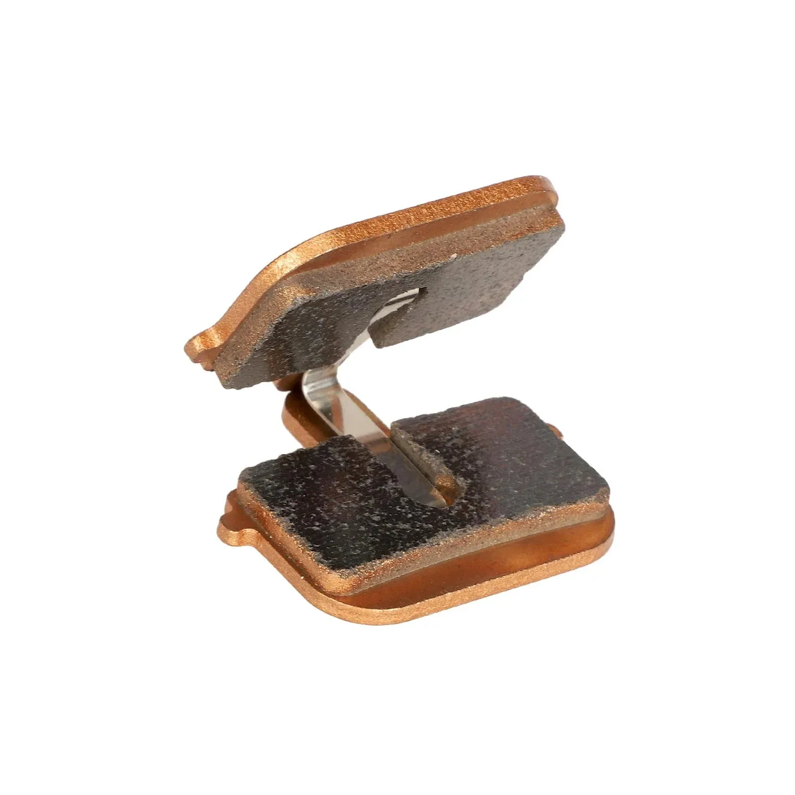 Bronze Rectangular Hollow Sintered Brake Pads for Kugoo G Booster Electric Scooter Engineered for High Load and Thermal Stress