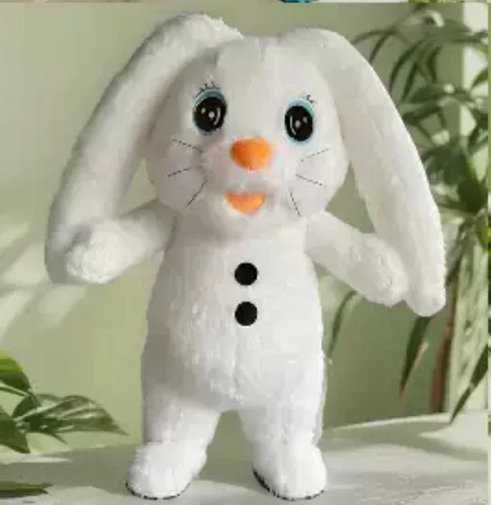 

2m/2.6m Inflatable Rabbit Mascot Costume Easter for Adult Anime Cosplay Customize Kit Mascot Carnival Costumes Animal No Battery