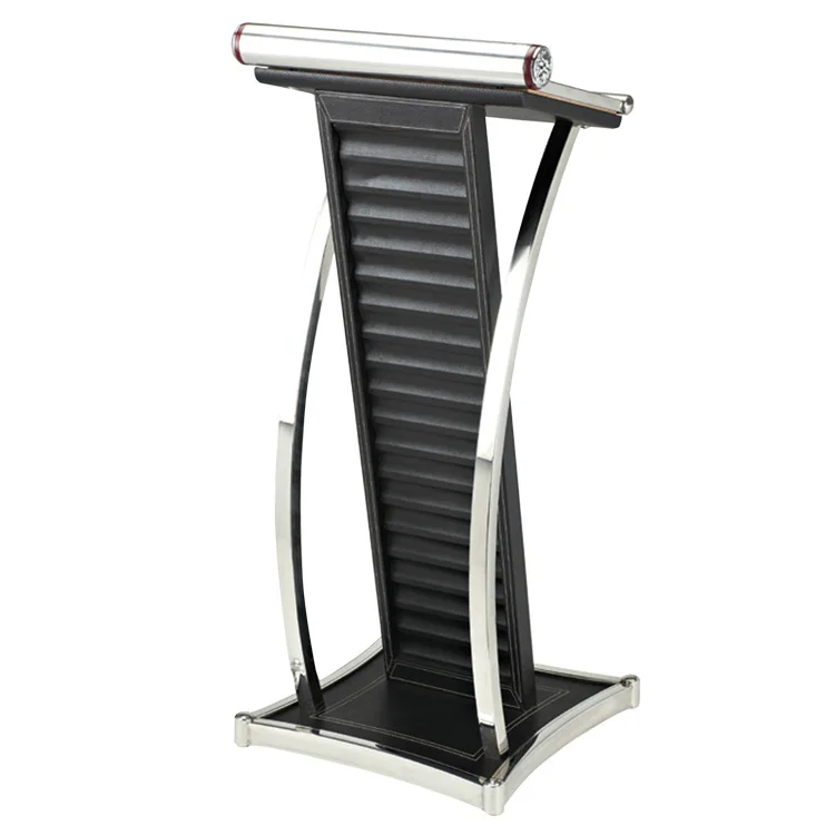 Simple Conference Room Podium Lectern Hotel Lobby Wedding Reception Stage Speech Stand