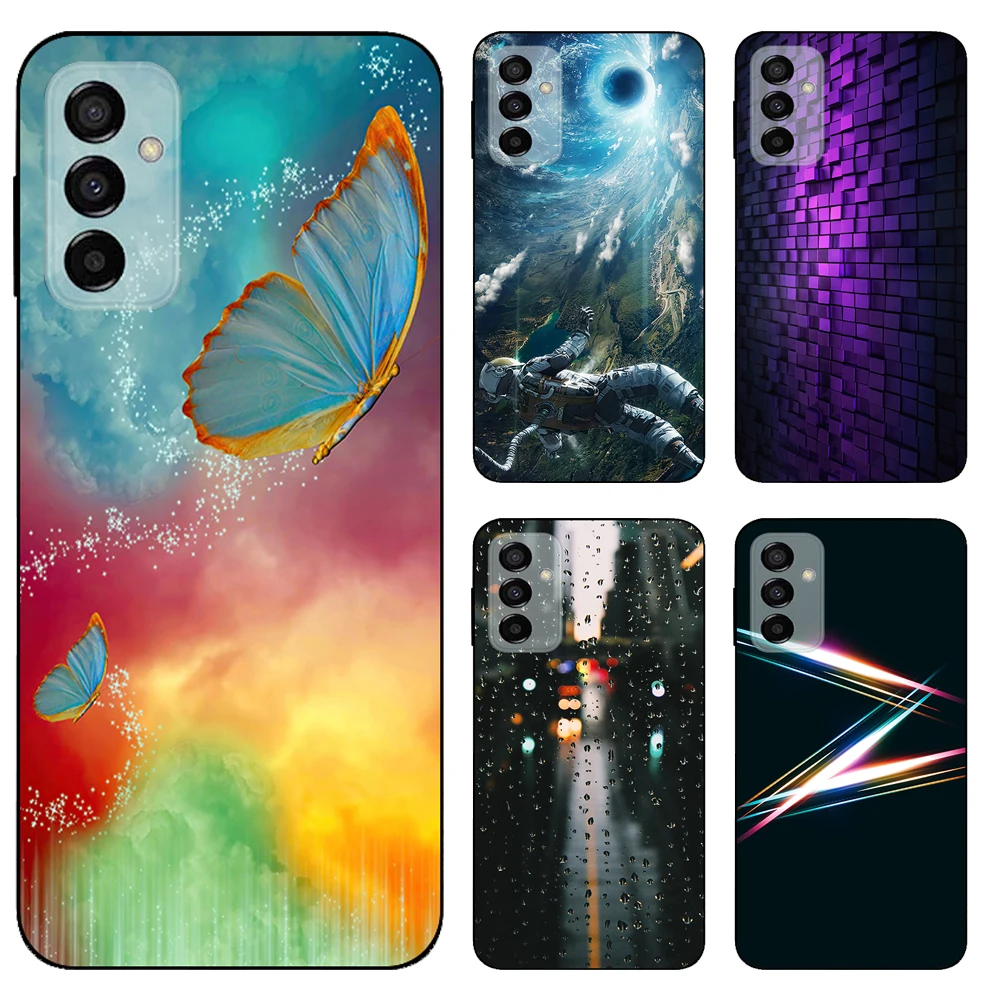 For Samsung A04S Case Soft Silicone Fashion Clear Cover For Samsung Galaxy A04s A 04S Bumper Marble Phone Case Galaxy A04S Funda