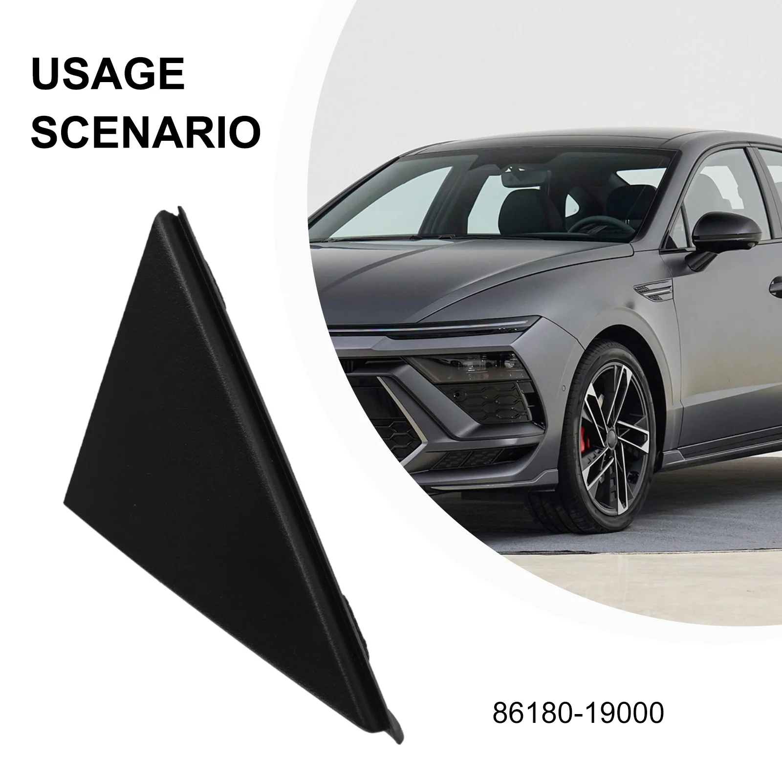 

Mirror Pillar Trim Molding for Hyundai For Kona (2018 2023) OEM 86180 J9000 Crafted from ABS Material for Easy Replacement