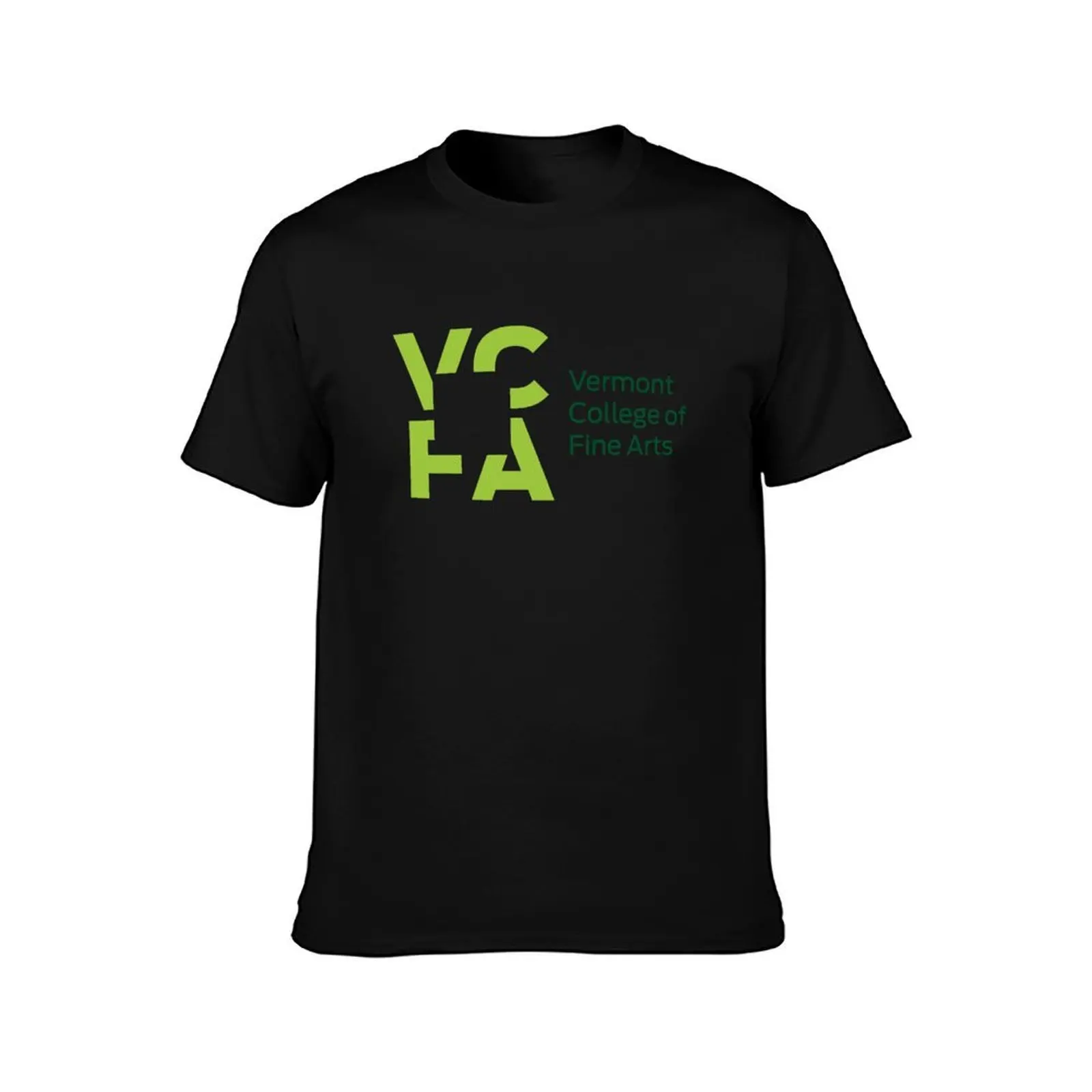 VCFA, Vermont Fine Arts T-Shirt Fashion Print Casual Short Sleeve T-Shirt