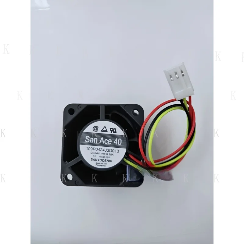 

C ДЛЯ Sanyo Бесшумный охлаждающий вентилятор с большим объемом воздуха 109P0424J3D013 40*40*28 мм 24 В 0,18 А