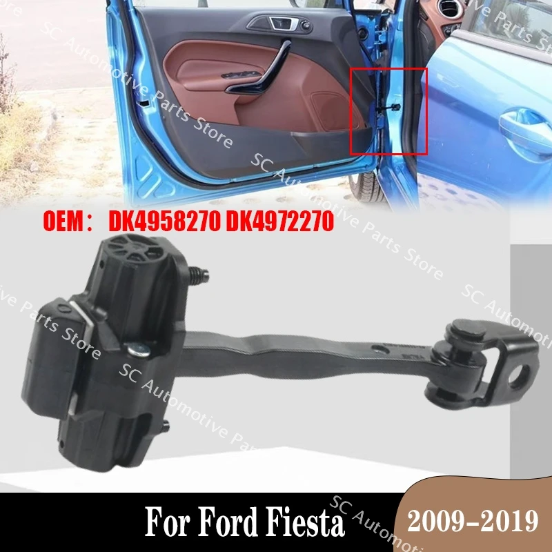 Front Rear Door Hinge Stop Check Strap Limiter For Ford Fiesta 2009-2019 Left Hand Drive DK4958270 DK4972270