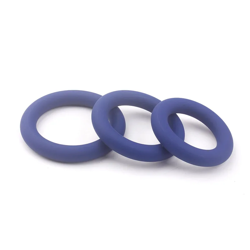 3Pcs Penis Ring Set Silicone Cock Rings Ejaculation Delay Cockring Sex Toys For Men Adult Product Dick Lock Erection Sexy Shop