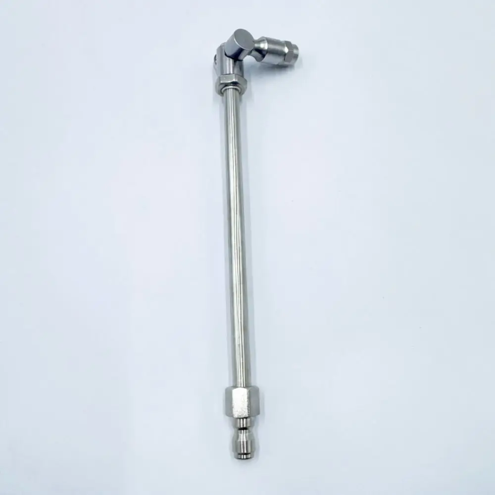 Universal Swivel Nozzle Attachment For Pressure Washer Wand Stainless Steel Sprayer For Car And Patio Washing