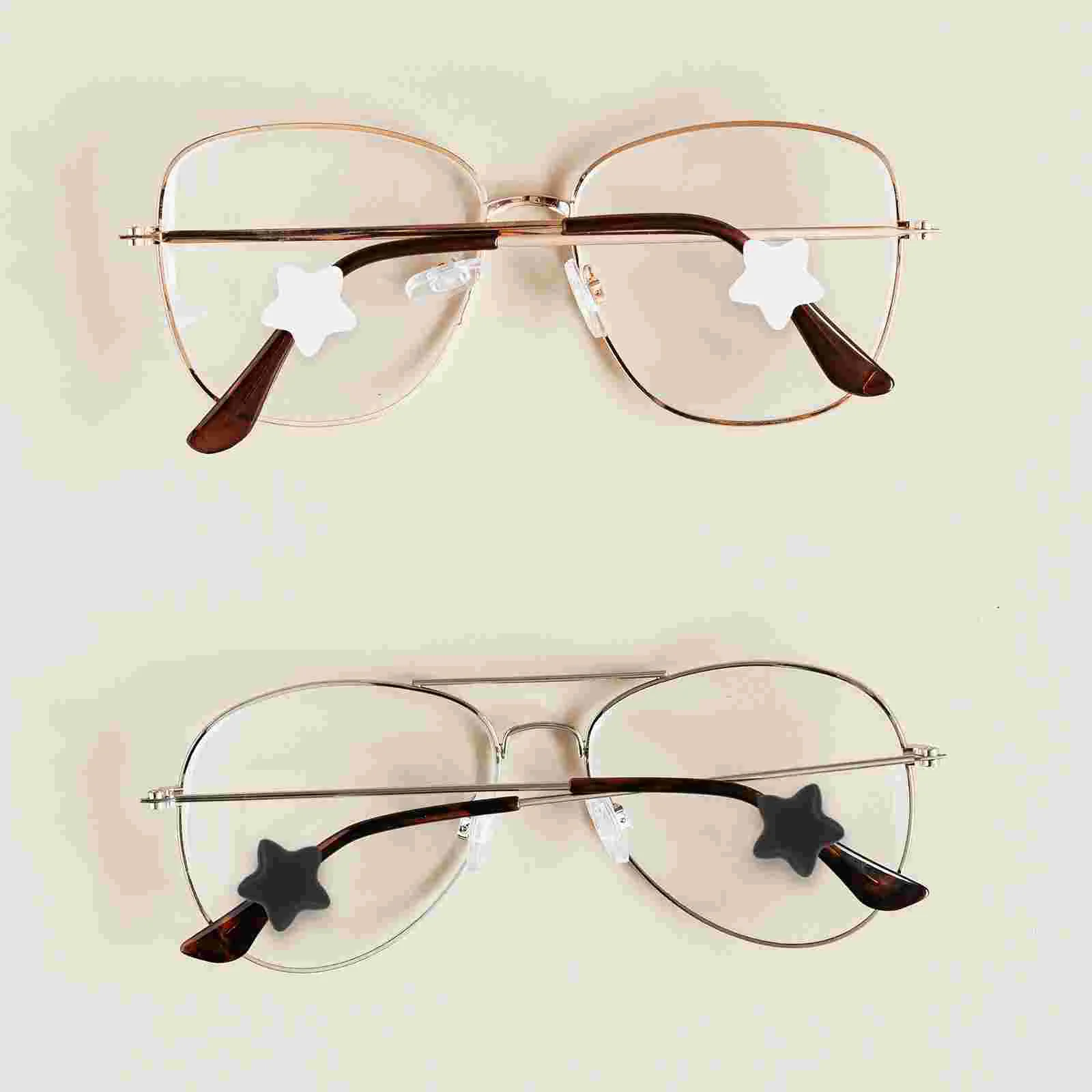 20 Pairs Glasses Anti-slip Cover Style Eyeglasses Holder Silica Gel Ear Hook