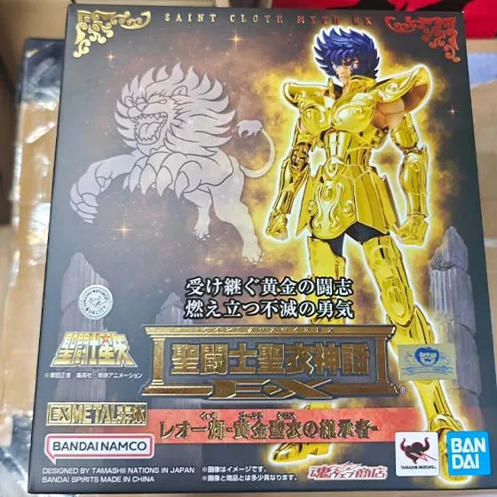 

BANDAI Saint Cloth Myth EX Лео Икки -Наследник Золотого Доспеха- Оригинальная коллекционная фигурка