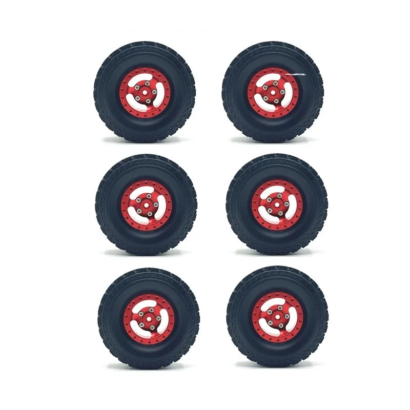 Utilizzato per il modello MN JJRC 1/12 MN82 LC79 MN78 Parti di automobili RC Aggiornamento in metallo Kit di montaggio anteriore e posteriore Accessori per auto MODELLO MN