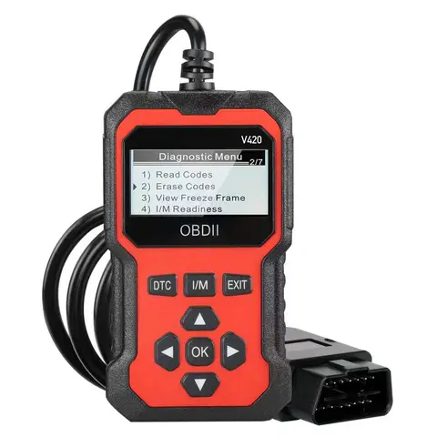 V420 Car Diagnostic Scanner Tool with ABS Engine Oil Reset Function Auto Scanner for All Cars