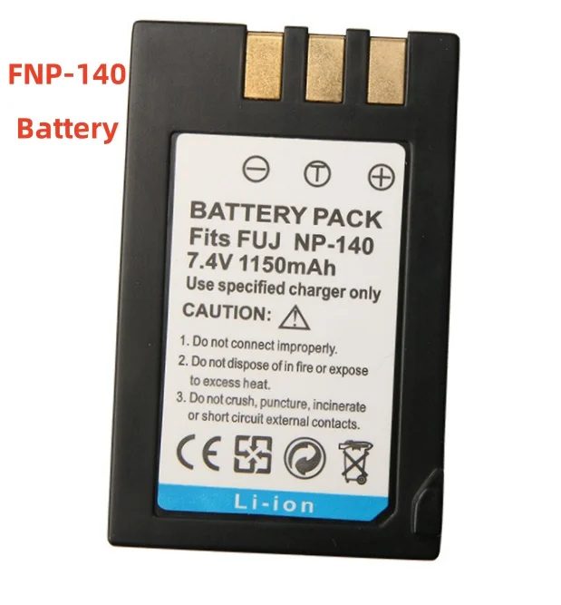 1150mAh NP-140 NP140 FNP-140 FNP140 Camera Battery For Fujifilm Fuji FinePix S100 S200 S100FS S200EXR S205EXR Battery Charger