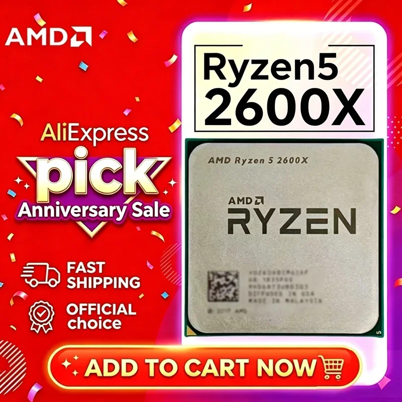 amd-ryzen-5-2600x-r5-2600x-zen-12nm-6c12t-36-425ghz-16mb-l3-cpu-sbloccata-ddr4-pcie30-socket-am4-chip-in-confezione-aperta