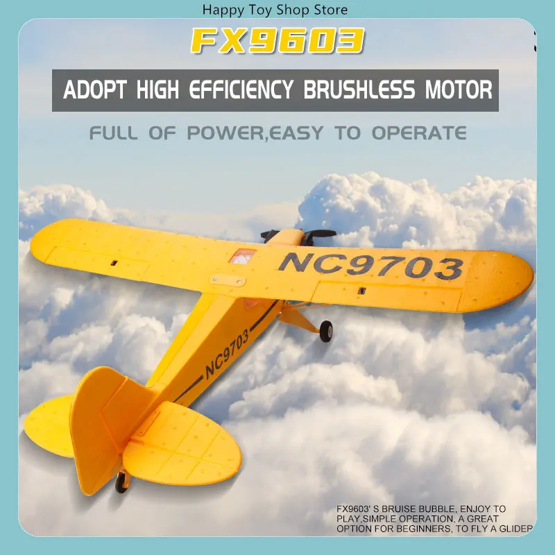 FlyBear FX9703 5CH Brushless RC Glider Fixed-Wing EPP Foam Trainer Airplane 3D/6G Switchable RTF