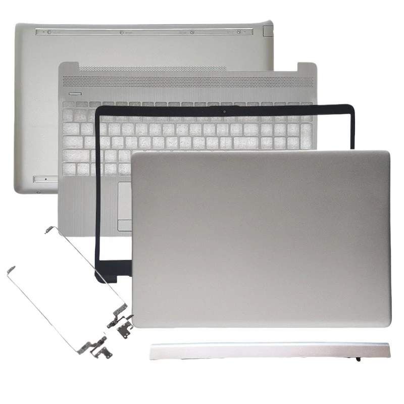 جديد ل 15S-DU 15S-DR 15-DW TPN-C139 250 G8 255 G8 LCD الغطاء الخلفي الإطار الأمامي Palrmest الغطاء العلوي الغطاء السفلي قذيفة الفضة