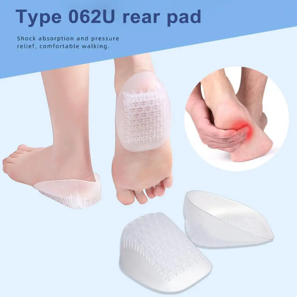 Heel Pads for Heel Pain Relief Heel Cushions for Knee Pain Relief Heavy Duty Heel Cups Effective Relief for Pain Fatigue