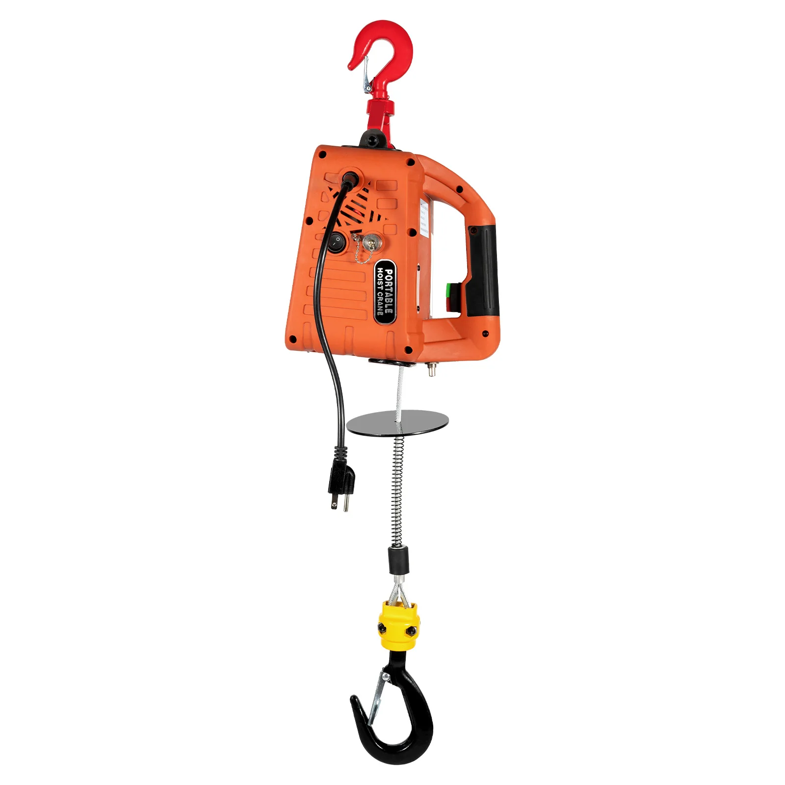 3 in 1 Electric Hoist Winch 1100LBS w/Wireless Remote Control 110V Lift 16ft/min