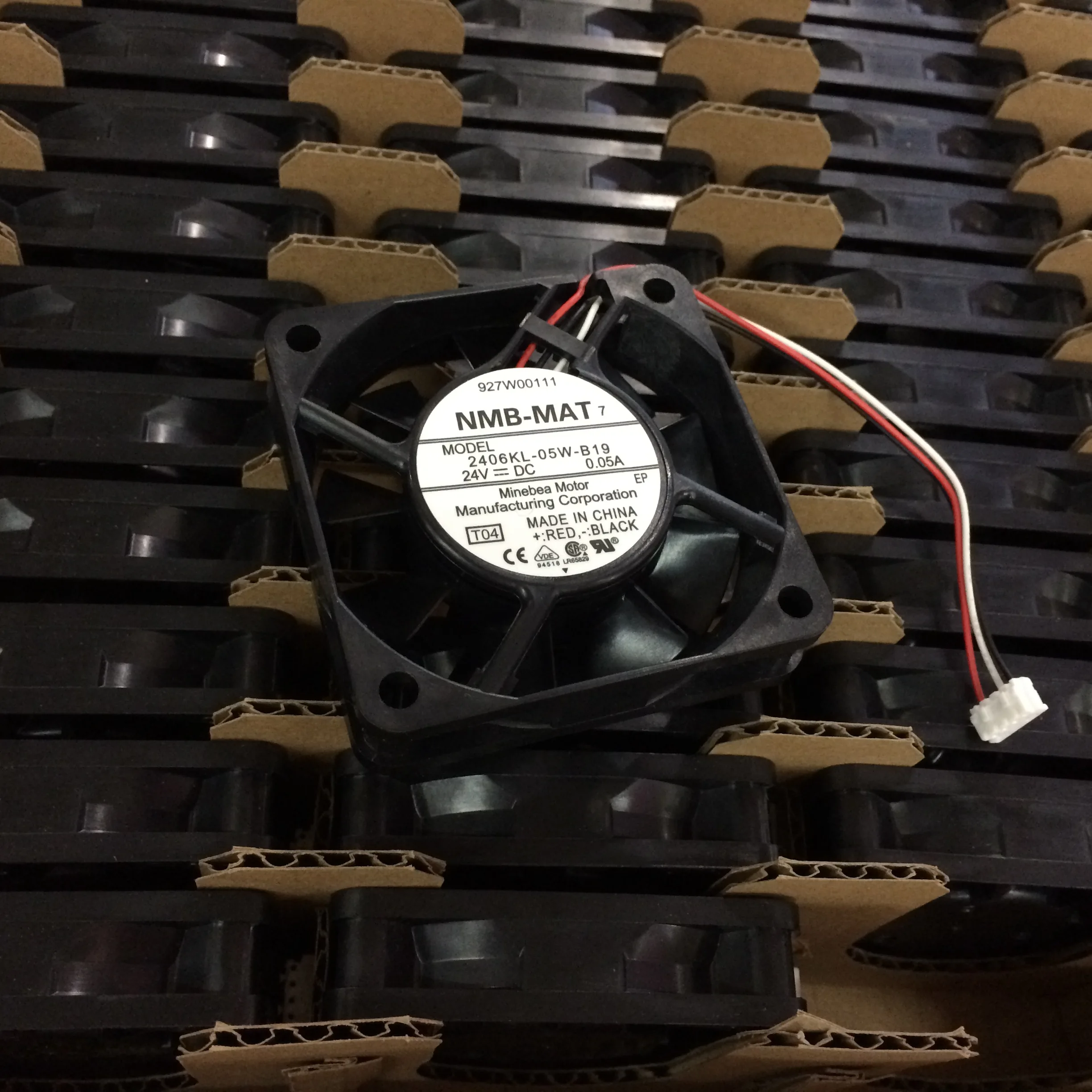 JFG For NMB-MAT Minebea 2406KL-05W-B19 6015 24V 0.05A 6cm Frequency Converter Cooling Fan