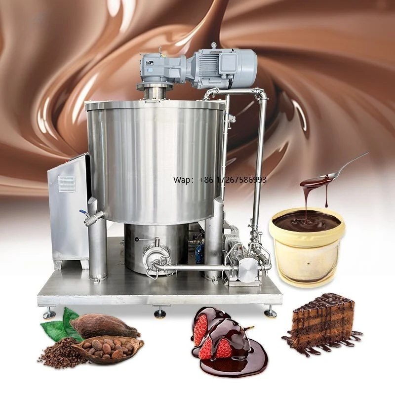 5kg 50l 150l Cioccolato Chocolate Stone Choclates Melanger Ball Mill Refining Grinder