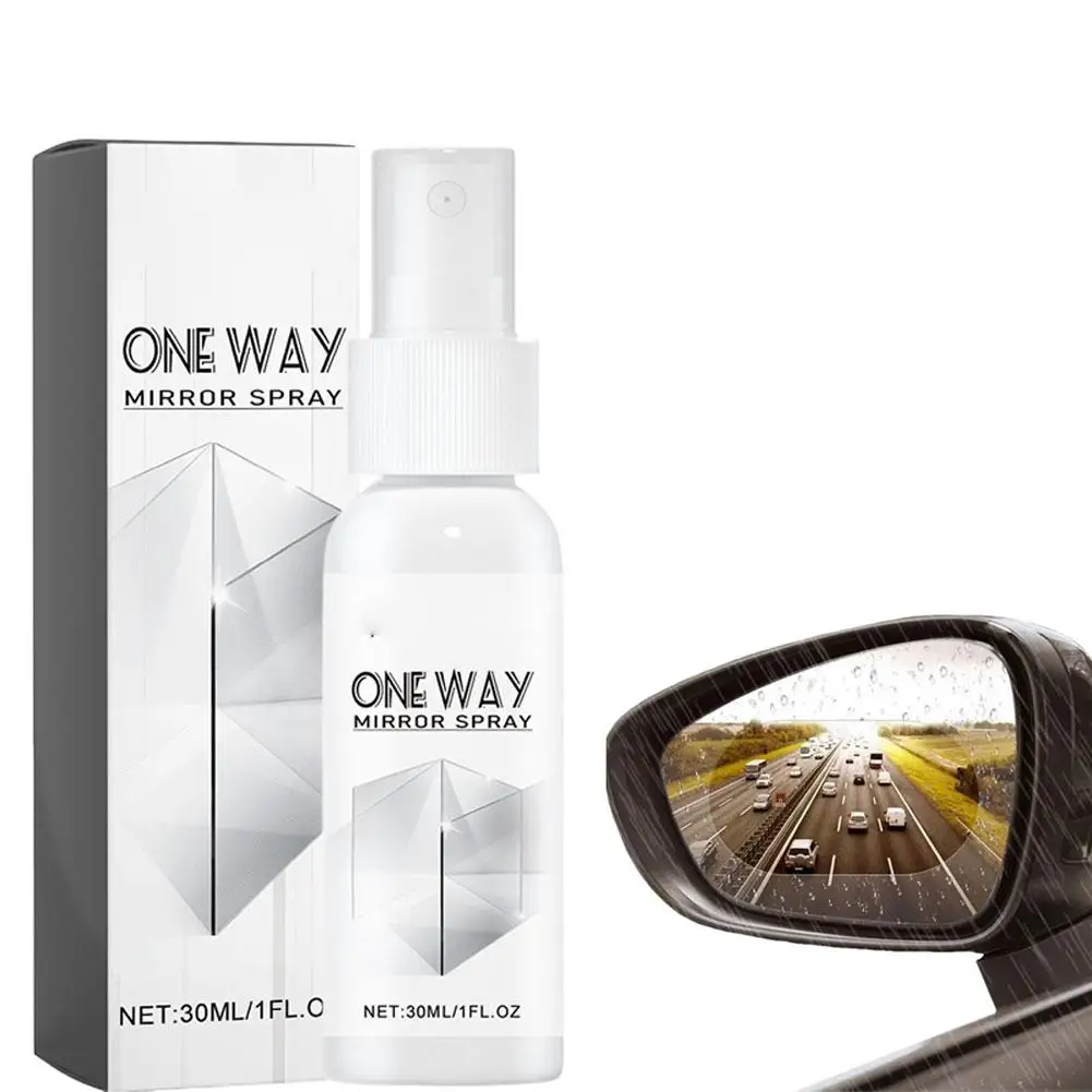 

30 мл противотуманный спрей для автомобильного стекла, нано-гидрофобное покрытие, противозапотевающее лобовое стекло, зеркальный аксессуар, очиститель экранов для окон автомобиля L8N4