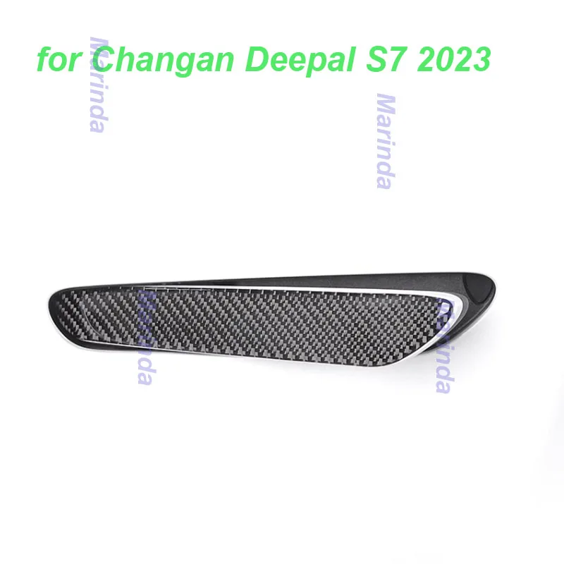 Car Door Exterior Handle Cover for Changan Deepal S7 2023 Armrest Box Button Cover Anti-scratch Frame Exterior Accessories