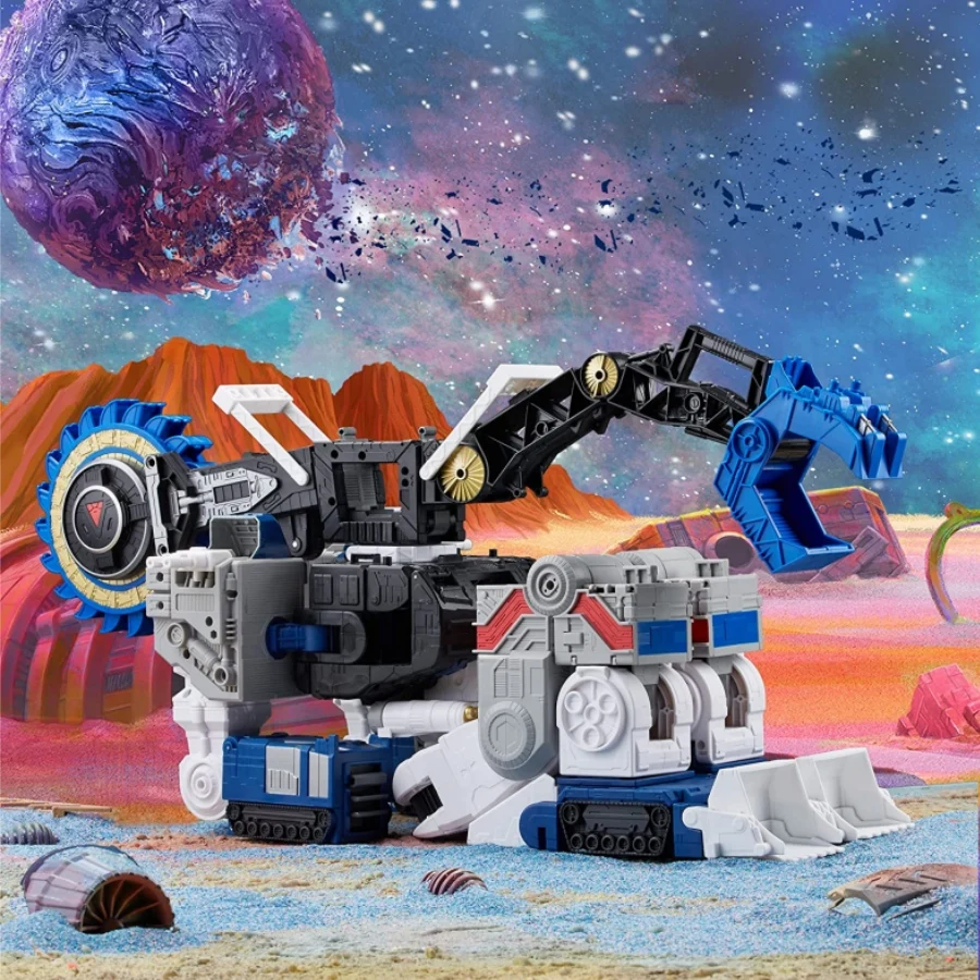 Op voorraad Transformed Toys Heritage Series: het enorme C-versie Galaxy Power Moving-model op Titan-niveau