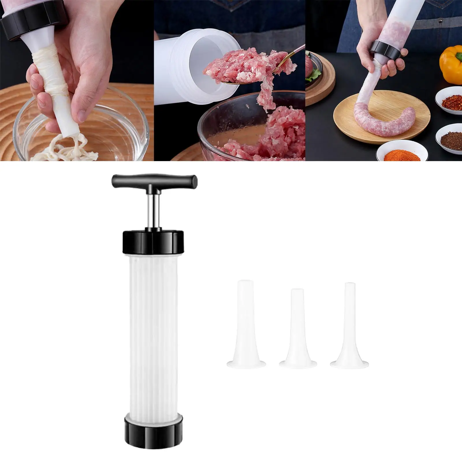 Sausage Making Tool Sausage Filler Machine Kit Gadgets Sausage Fill