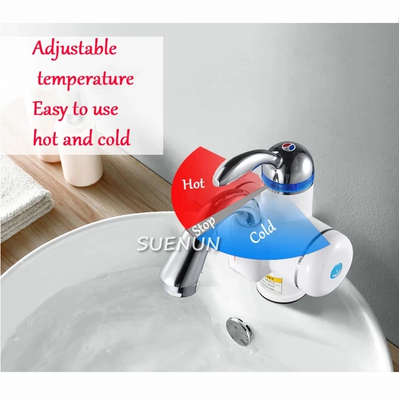 Electric faucet Side water inlet Fast heating small water heater Instant faucet Small heater Multipurpose small water heater Fau