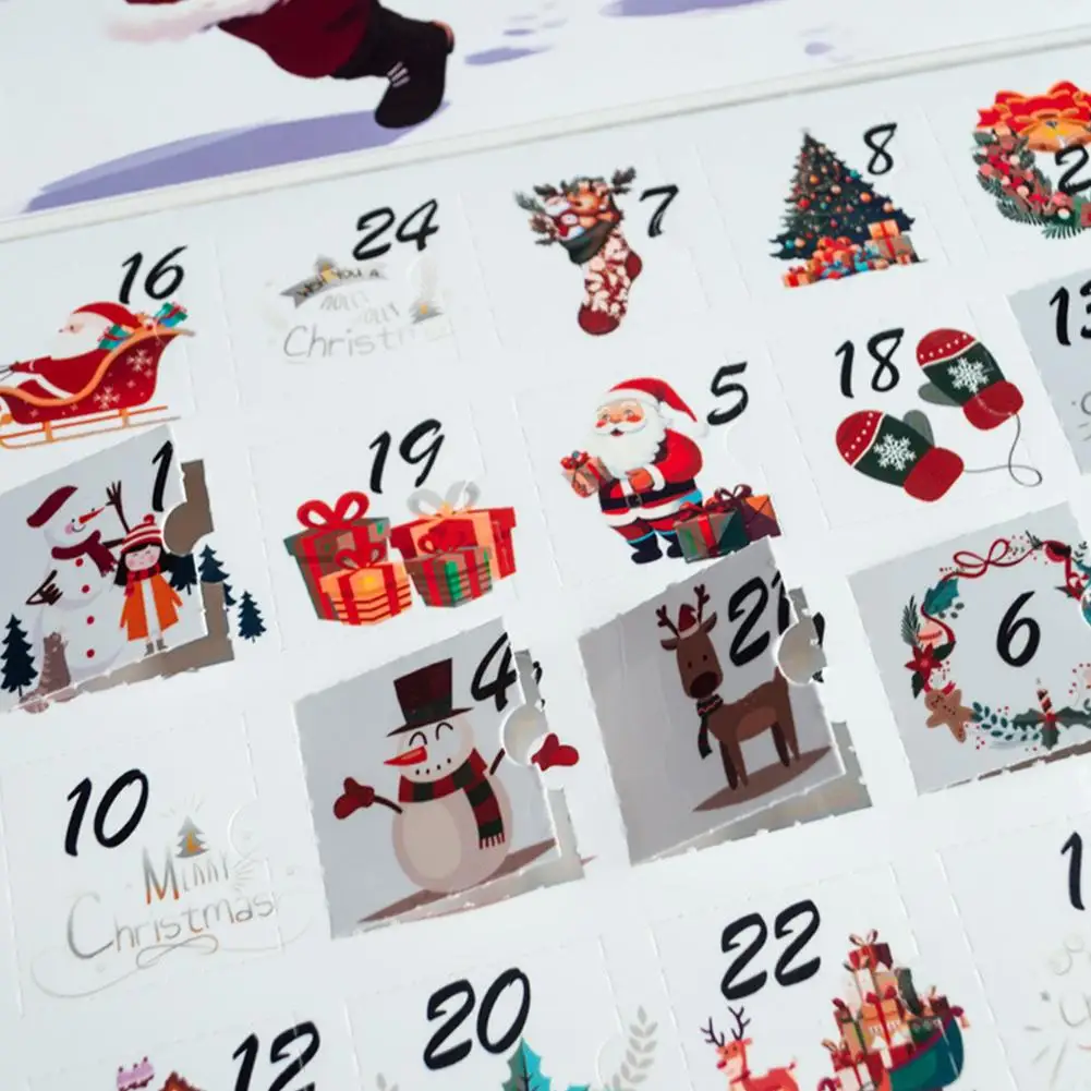 Advent Calendar Empty Boxes To Fill 24 Days Countdown Calendar Christmas Countdown Box Surprise Dropshipping Gift DIY Box L0L3