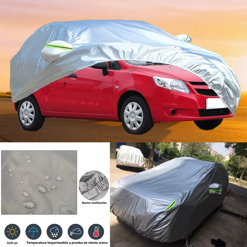 

For Chevrolet Sail Outdoor Protection Full Car Covers Snow Cover Sunshade Waterproof Dustproof Exterior Car Accessories