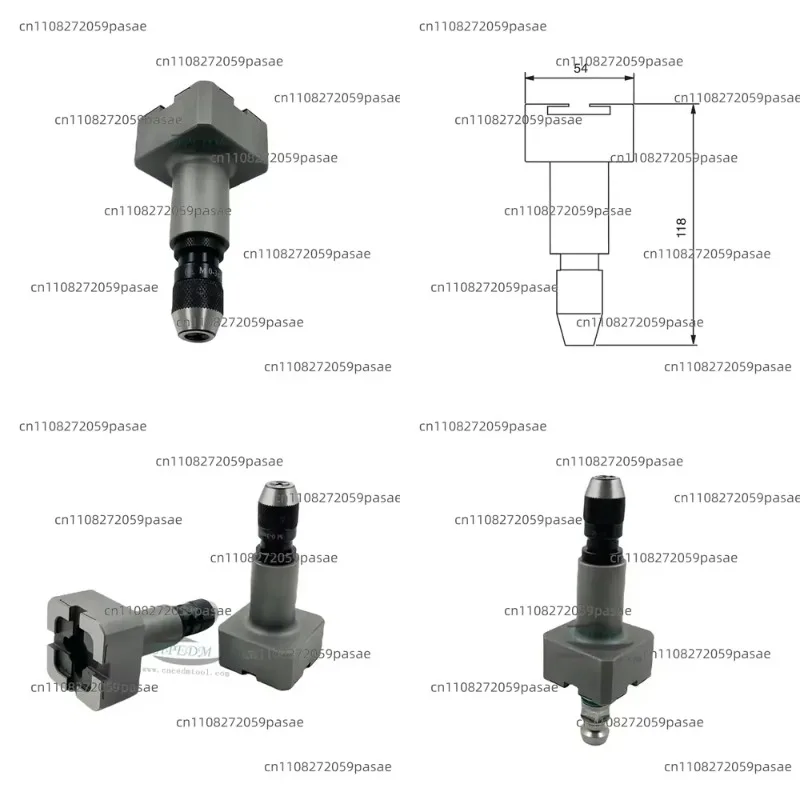 HE-R06864, 3R-US611.4 Precision Steel Keyless Drill Chuck