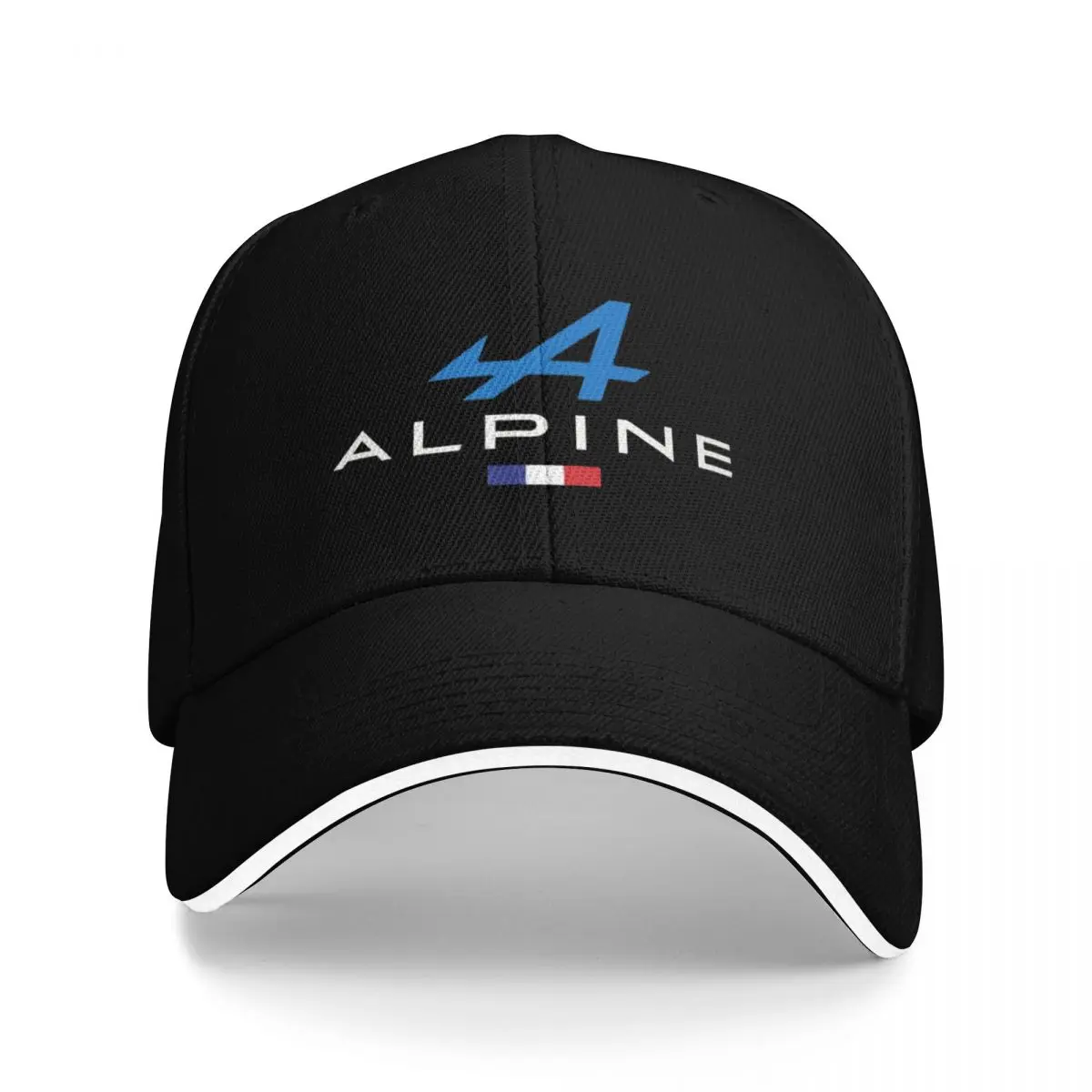 

White Alpine Letters Camping Baseball Caps Women Racing Adult Female Beach Sunscreen Hats Hip Hop Trucker Cap