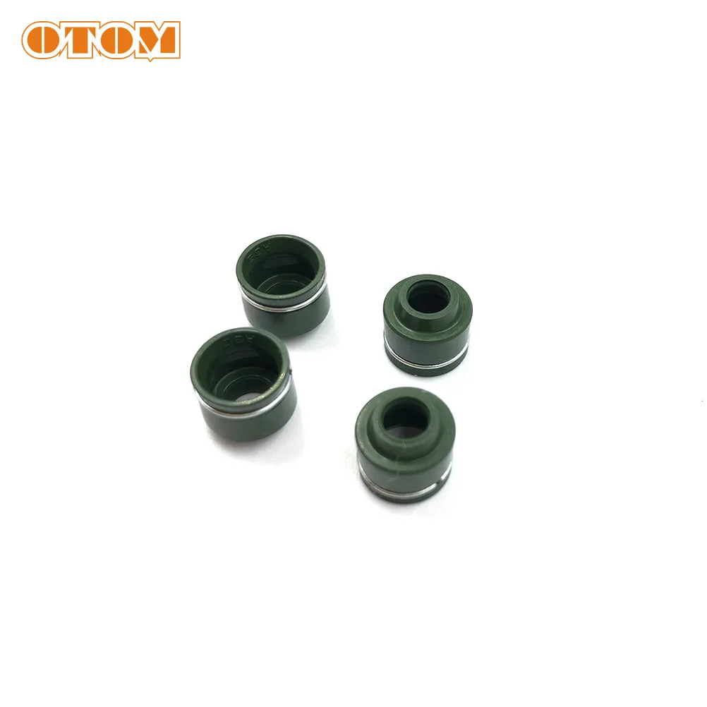 OTOM Motorcycle Valve Spring Assembly Kit Scooter Engine Intake Exhaust Valve Stem Oil Seal For KAWASAKI KLX250 YF300 LONCIN CR6